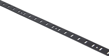 From The Anvil's Black Flat Bookcase Strip 1.83m; #finish_black