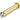 From The Anvil's Lacquered Brass Door Viewer 180°; #finish_lacquered-brass
