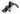 From The Anvil's Black Deluxe Lever Bathroom Door Handles; #finish_black
