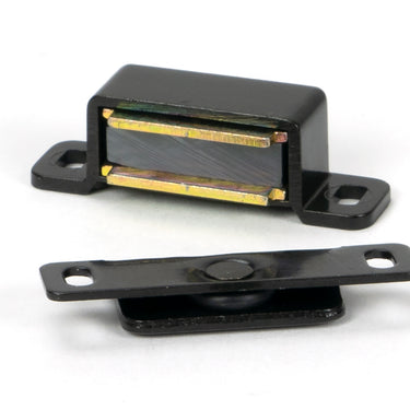 From The Anvil's Black Magnetic Catch 6kg Pull; #finish_black
