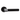 AXS Hardware Dakota Lever on Rose; #finish_black-and-polished-chrome