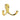 M Marcus - Carlisle Brass - Victorian Robe Hook - Double; #finish_polished-brass