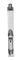 M Marcus - Carlisle Brass - Lever Action Flush Bolt - 305mm x 20mm; #finish_polished-chrome