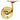 M Marcus - Carlisle Brass - Lightweight Handrail Bracket; #finish_polished-brass