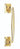 M Marcus - Carlisle Brass - Pub Style Pull Handle - 250mm x 38mm; #finish_polished-brass