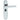 M Marcus - Carlisle Brass - Art Deco Door Handles on Backplate - Bathroom - Pair; #finish_polished-chrome