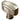 M Marcus - Carlisle Brass - Art Deco Cabinet Handle - 30mm x 20mm Knob; #finish_satin-nickel