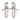 M Marcus - Heritage Brass - Ambassador Door Handles - Lock - Pair; #finish_satin-nickel