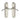 M Marcus - Heritage Brass - Ambassador Door Handles - Latch - Pair; #finish_satin-nickel