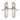 M Marcus - Heritage Brass - Ambassador Door Handles - Euro Lock - Pair; #finish_satin-nickel