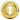 M Marcus - Carlisle Brass - Small Standard Key Escutcheon - Face Fix - 42mm dia. - Single; #finish_polished-brass