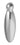 M Marcus - Carlisle Brass - Pear Drop Covered Escutcheon - 60mm x 18mm - Single; #finish_polished-chrome