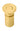 M Marcus - Carlisle Brass - Dust Excluding Socket for Flush Bolts - 27mm dia.; #finish_polished-brass