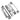 M Marcus - Eurospec - Easi-T Euro Profile Sashlock - Rebate Set; #finish_satin-stainless-steel