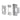 M Marcus - Eurospec - Rebate Set for Tubular Latch; #finish_satin-stainless-steel