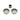 M Marcus - Manital - Sliding Door Rose with Flush Pull - 56mm dia.; #finish_satin-nickel