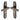 M Marcus - Heritage Brass - Astoria Door Handles - Lock - Pair; #finish_matt-bronze