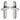 M Marcus - Heritage Brass - Astoria Door Handles - Latch - Pair; #finish_polished-nickel-finish