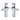 M Marcus - Heritage Brass - Atlantis Door Handles - Latch - Pair; #finish_polished-chrome