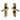 M Marcus - Heritage Brass - Atlantis Door Handles - Bathroom - Pair; #finish_antique-brass