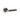 M Marcus - Alexander and Wilks - Hurricane Knurled Door Handles on Rose - Plain - Pair; #finish_dark-bronze-pvd