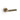 M Marcus - Alexander and Wilks - Hurricane Knurled Door Handles on Rose - Reeded - Pair; #finish_antique-brass