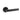 M Marcus - Alexander and Wilks - Harrier Door Handles on Rose - Knurled - Pair; #finish_black