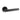 M Marcus - Alexander and Wilks - Spitfire Door Handles on Rose - Knurled - Pair; #finish_black