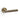 M Marcus - Alexander and Wilks - Spitfire Door Handles on Rose - Reeded - Pair; #finish_antique-brass
