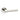 M Marcus - Alexander and Wilks - Spitfire Door Handles on Rose - Reeded - Pair; #finish_polished-nickel-pvd