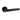 M Marcus - Alexander and Wilks - Spitfire Door Handles on Rose - Hammered - Pair; #finish_black