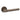 M Marcus - Alexander and Wilks - Kingston Door Handles on Rose - Plain - Pair; #finish_antique-brass