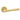 M Marcus - Alexander and Wilks - Kingston Door Handles on Rose - Plain - Pair; #finish_satin-brass-pvd