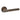 M Marcus - Alexander and Wilks - Kingston Door Handles on Rose - Reeded - Pair; #finish_antique-brass