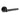 M Marcus - Alexander and Wilks - Siskin Door Handles on Rose - Pair; #finish_black