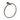 M Marcus - Alexander and Wilks - Brunel Plain Toilet Accessories - Towel Ring; #finish_antique-brass