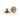 M Marcus - Alexander and Wilks - Contemporary Turn & Release - 50mm dia. - Hammered; #finish_italian-brass
