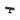 M Marcus - Alexander and Wilks - Leila Hammed Cabinet Handle - T-Bar Knob 55mm; #finish_black