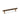 M Marcus - Alexander and Wilks - Crispin Knurled Cupboard Handle - Bar - 128mm CTC; #finish_antique-brass