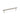 M Marcus - Alexander and Wilks - Crispin Knurled Cupboard Handle - Bar - 160mm CTC; #finish_polished-nickel