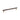 M Marcus - Alexander and Wilks - Crispin Knurled Cupboard Handle - Bar - 224mm CTC; #finish_antique-brass