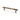 M Marcus - Alexander and Wilks - Crispin Bamboo Cupboard Handle - Bar - 128mm CTC; #finish_antique-brass