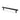 M Marcus - Alexander and Wilks - Crispin Bamboo Cupboard Handle - Bar - 160mm CTC; #finish_black