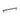 M Marcus - Alexander and Wilks - Crispin Reeded Cupboard Handle - Bar - 224mm CTC; #finish_dark-bronze-pvd