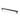 M Marcus - Alexander and Wilks - Brunel Knurled Cupboard Handle - Bar - 224mm CTC; #finish_black