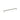 M Marcus - Alexander and Wilks - Brunel Knurled Cupboard Handle - Bar - 224mm CTC; #finish_polished-nickel