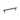 M Marcus - Alexander and Wilks - Round T-Bar Cabinet Handle - Bar - 160mm CTC; #finish_dark-bronze