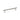 M Marcus - Alexander and Wilks - Round T-Bar Cabinet Handle - Bar - 160mm CTC; #finish_polished-nickel
