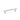 M Marcus - Alexander and Wilks - Square T-Bar Cabinet Handle - Bar - 128mm CTC; #finish_polished-nickel