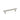 M Marcus - Alexander and Wilks - Square T-Bar Cabinet Handle - Bar - 128mm CTC; #finish_satin-nickel